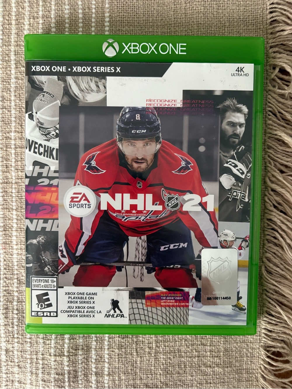 Xbox One NHL 21 Video Game